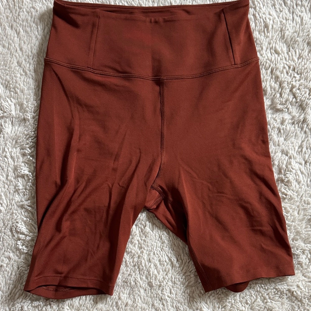 Girlfriend Collective Rust orange workout set - Picture 3 of 7